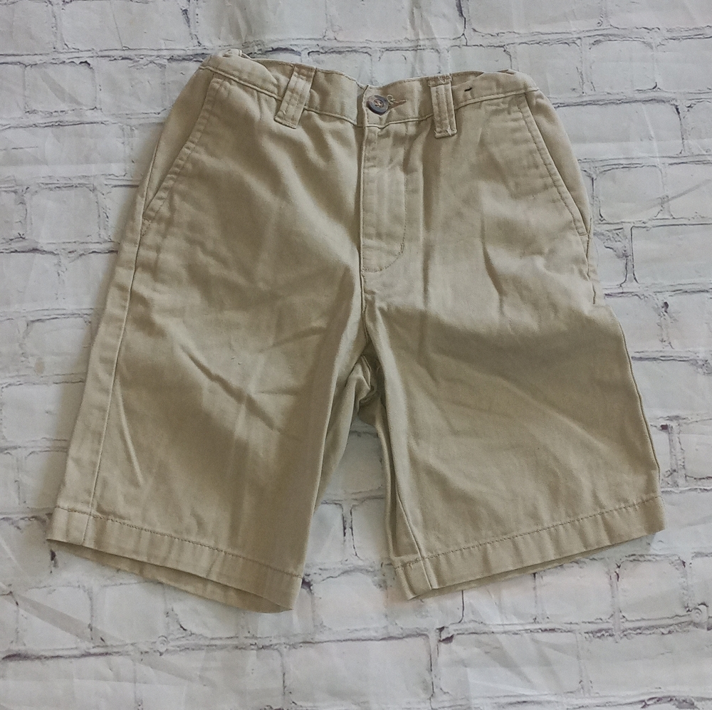GUC Boys 7 Basic Editions Tan Khaki Shorts